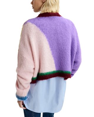Color Blocked Sweater