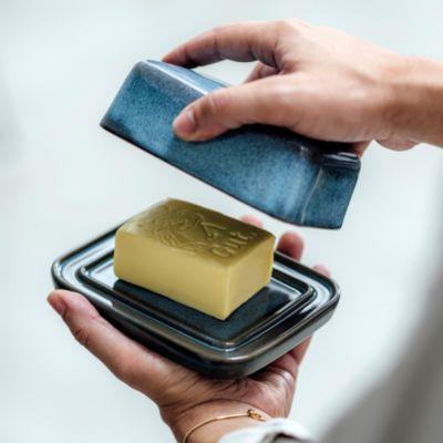 Lave Glace Covered Butterdish