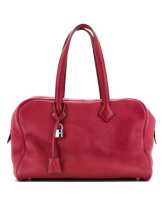 Pre-Owned HERMÈS - 35 Victoria II Bag Clemence