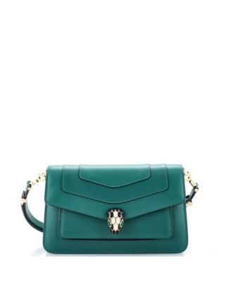 Pre-Owned Bvlgari - Small Serpenti Forever East West Shoulder Bag Leather