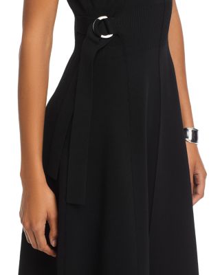 Tulip Sleeve Midi Dress