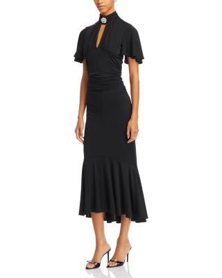 Cinq à Sept - Rosita Keyhole Midi Dress