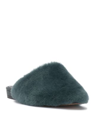 Vince Camuto Women's Samara Shearling Mules
