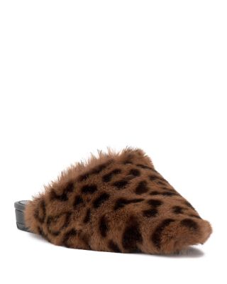 Vince Camuto Women's Samara Shearling Mules