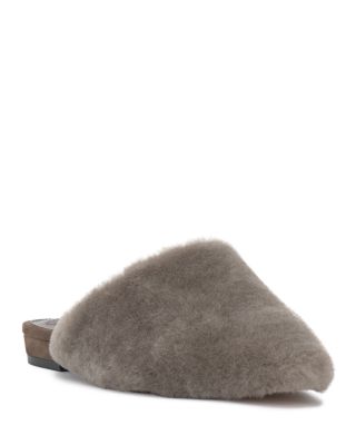 Vince Camuto Women's Samara Shearling Mules