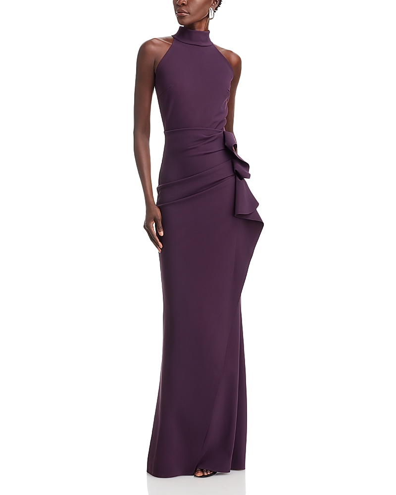 Chiara Boni La Petite Robe Gudrum Sleeveless Mermaid Gown In Pomace