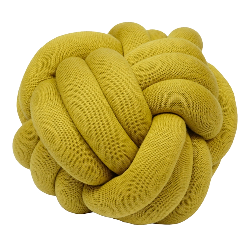 Pink Lemonade Knot 12 Decorative Pillow In Green