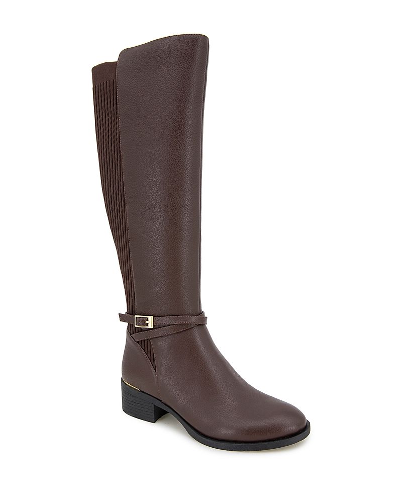 Kenneth Cole Lanica Knee High Boot In Chocolate