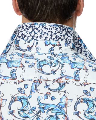 Acosta Printed Button Front Shirt