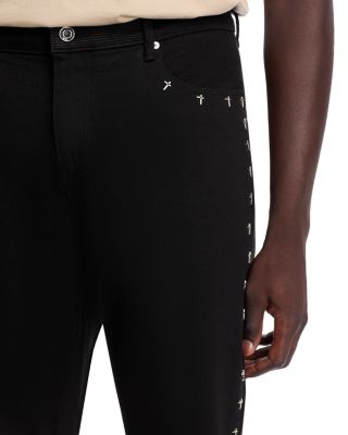 Bryant Skinny Jeans in Black Cross