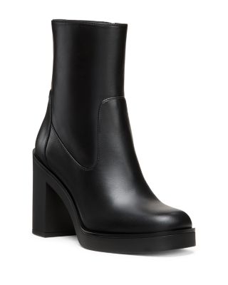 Stuart Weitzman - Women's Bethenny 80 Block Heel Booties