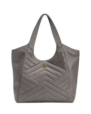 PINKO - Puzzle Pelle Di Vitel Tote Bag