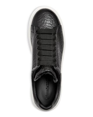 Men's Grainy Leather Oversized Sneaker