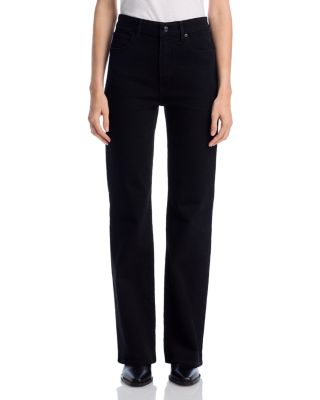 The Arrow High Rise Straight Leg Jeans in Smokescreen