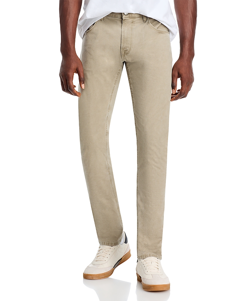 Pt Torino Cotton Stretch Twill Slim Fit 5 Pocket Pants