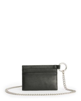 Makoto Chain Leather Card Holder
