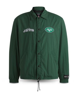 Boss x Nfl Water Repellent Jacket with Embroidered Branding