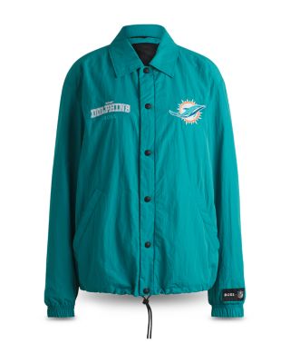 Boss x Nfl Water Repellent Jacket with Embroidered Branding