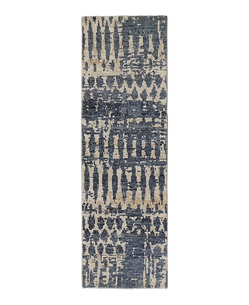 Feizy Palomar 6632f Runner Area Rug, 2'6 X 8' In Blue