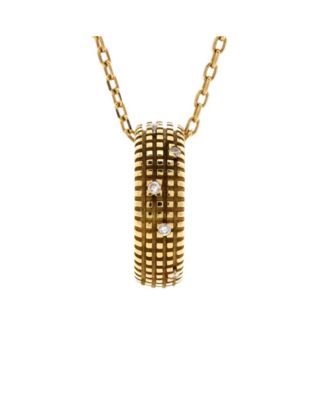 Pre-Owned Damiani - Metropolitan Dream Pendant Necklace 18K Gold and Diamonds