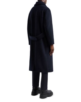 Double Breasted Wool Overcoat