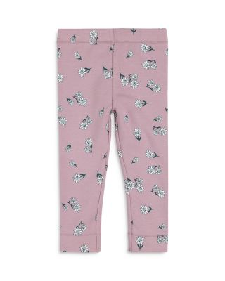 Miles The Label - Girls' Poinsetta Print Leggings - Little Kid