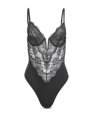 Fleur du Mal - Bianca Lace Bodysuit