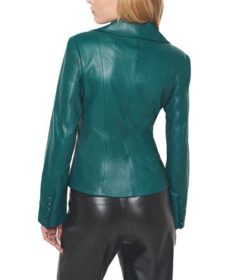 Telly Upcycled Leather Blazer