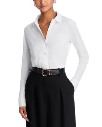 Theory Pima Cotton Shirt | Bloomingdale's