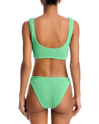 Juno Crinkle Bikini Top & Bottoms Set