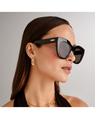 Air Heart Cat Eye Sunglasses, 51mm