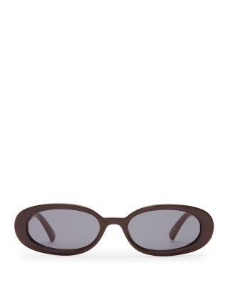 Outta Love Oval Sunglasses, 51mm