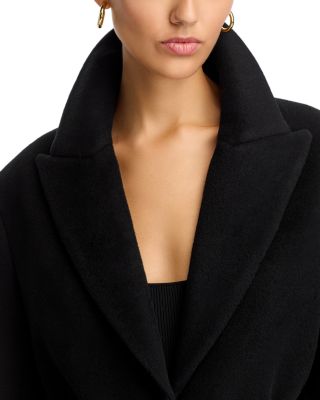 Faux Fur Collar Coat