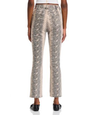 The Hustler Flood Jeans in Boa Babe