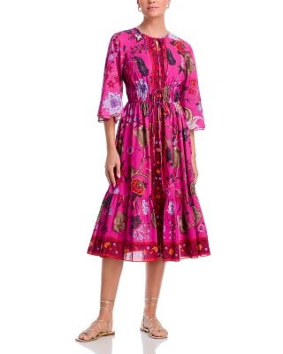 Kobi Halperin - Reese Floral Tiered Cover Up Dress