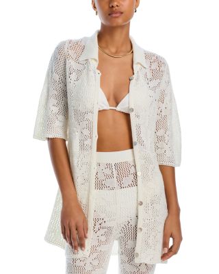 Capittana - Crochet Cover Up Shirt