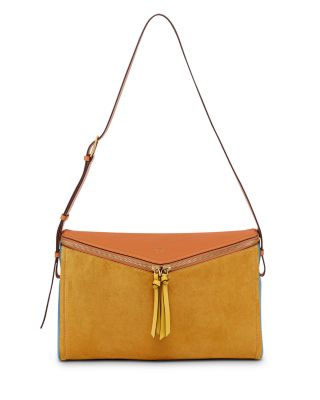 Diamant 3D Leather Shoulder Bag Large