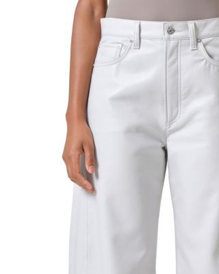 Luna High Rise Curved Taper Pants