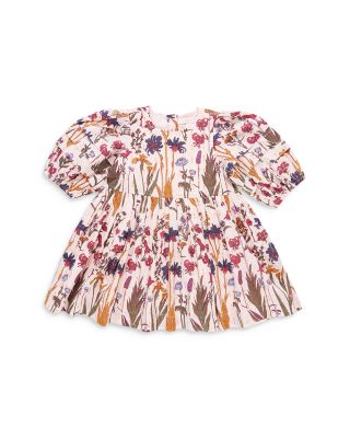 Pink Chicken - Girls' Brooke Dress - Autumn Flowers - Little Kid