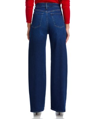 The Mia Petite High Rise Wide Leg Stretch Jeans in Exhale