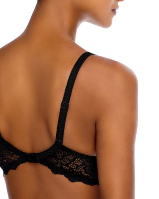 Caresse 3D Plunge Lace Underwire Bra