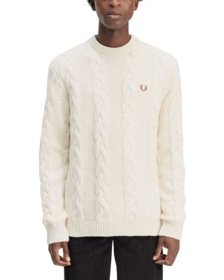 Fred Perry - Cable Knit Crewneck Sweater