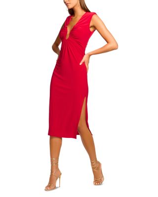Ramy Brook - Elena Ruched Midi Dress