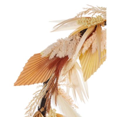 Pampas and Palm 6' Garland