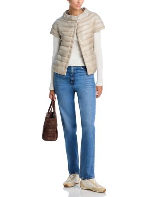 Emelia Cap Sleeve Puffer Jacket