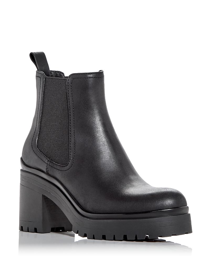 Jeffrey Campbell Escob 3 Platform Chelsea Boot In Black