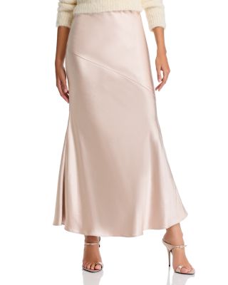AQUA - Maxi Slip Skirt - Exclusive