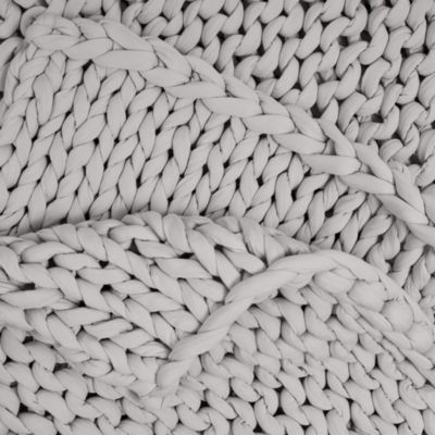 Cotton Napper Knitted Weighted Blanket, 20lbs