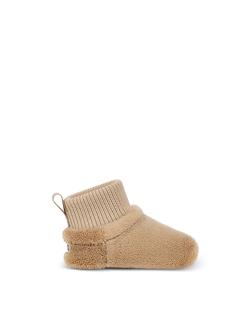 Ugg Unisex Baby Nesti Pre-walker Fleece Booties - Baby In Mustard Seed