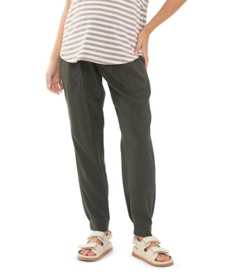 Tencel Off Duty Cargo Pant Chocolate